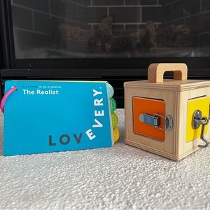 Lovevery The Realest play guide and lock box